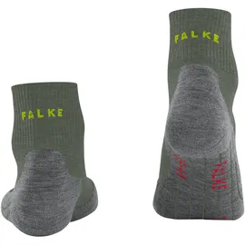 Falke TK5 Short M Sso Wolle Funktionsmaterial antiblasen dünn 1 Paar, Grün Herb 42-43