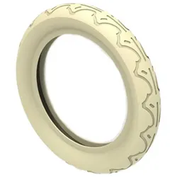 BERG Reifen »Retro« für Biky Laufrad,12.5x2.25-8, Slick, schwarz/beige