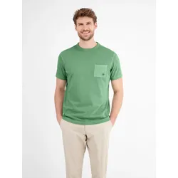 T-Shirt mit Brusttasche - Sage Green - S