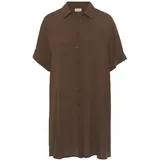 LASCANA Longbluse Braun 38