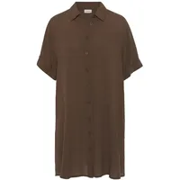 LASCANA Longbluse Braun 38