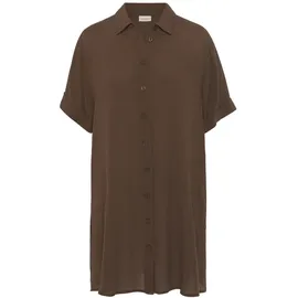 LASCANA Longbluse Braun 38