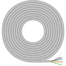 AISENS A135-0743 Cable de Red RJ45 UTP Cat.6 Rigido 500m Gris