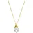 Amor Kette mit Anhänger Herz LIEBE 2014209 Gold 375