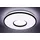 MegaLight LED Deckenleuchte Shining Black Star 24W, 2000lm, Ø48cm