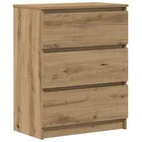 VidaXL Sideboard Artisan-Eiche 60x35x76 cm Holzwerkstoff