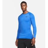 Nike Pro Longsleeve blau