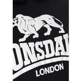 Lonsdale London Herren Gosport 2 Kapuzenpullover, Schwarz, 3XL