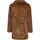 URBAN CLASSICS Damen Mantel Ladies Oversized Faux Fur Leo Coat, Kunstfell Mantel mit Leopardenmuster, Felljacke für Herbst & Winter, Größen XS - XL - XL