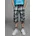 Bermudas Grau/Türkis 170