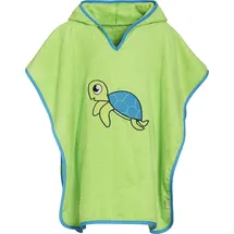 Playshoes Bademantel Handtuch Unisex Kinder,Schildkröte,S (bis ca. 4 Jahre)