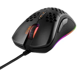 Deltaco DM210 Gaming Maus, Schwarz