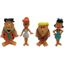 Familie Feuerstein Figuren 6cm (4er Set)