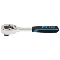 KS Tools 1/4" CHROMEplus Bit-Umschalt-Knarre, 115mm