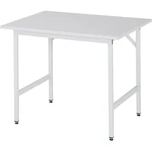 Rau Arbeitstisch Melamin 1000x800x800-850mm grau