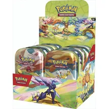 Pokémon Karmesin & Purpur Farbenfrohes Paldea Mini Tin Display