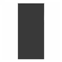 VidaXL Verdunkelungsrollo Schwarz 110x230 cm Stoffbreite 105,7 cm