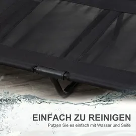 PawHut Hundesofa 92 x 76 cm schwarz