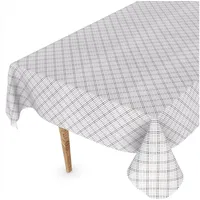ANRO Wachstuchtischdecke Wachstischdecke Tischdecke abwaschbar Gartentischdecke Wachstuch Eckig rund