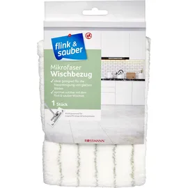 flink & sauber Wischbezug für Bodenwischer Mikrofaser 60 °C waschbar, 1 St.