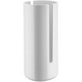 Alessi Birillo PL18 W - Design Toilettenpapierbehälter aus Thermoplastisches Harz und PMMA, Weiß,L 15cm, B 15cm, H 31cm