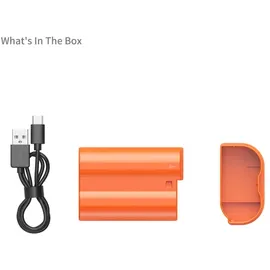 SmallRig 4966 EN-EL15c USB-C Rechargeable Camera Battery (Orange)