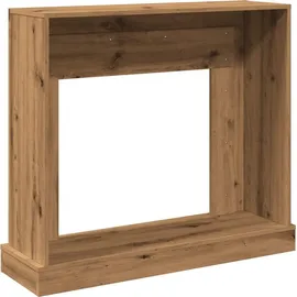 vidaXL Kaminumrandung 100 x 30 x 87,5 cm Braun