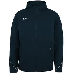 NIKE Herren nachhaltige Regen-Jacke mit DRI-FIT-Technologie leichte Trainings-Jacke mit Reißverschluss aus recyceltem Material NT0319-451 Blau - 