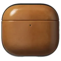 Nomad Modern Leather Case Airpods 4 English Tan-C