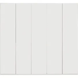 WIMEX Kleiderschrank WIMEX "New York", weiß, B:225cm H:208cm T:58cm, Schränke, Kleiderschrank, in vielen Breiten, 208 oder 236cm hoch
