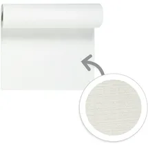 Duni Tête-à-Tête-Tischläufer aus Evolin alle 1,20 m x 0,41 m (20 Abschnitte) weiß,