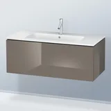 Duravit Waschtischunterschrank 1 Auszug 102 x 40 x 48,1 cm Flannel Grey Hochglanz