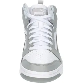 Puma Rebound V6 High-Top Puma White/Ash Gray 45