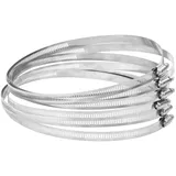 vidaXL Schlauchschellen 91-220 mm grau