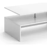 Vicco Couchtisch Amato, Weiß, 90 x 60 cm