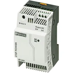 Phoenix Contact STEP-PS/1AC/12DC/3 Hutschienen-Netzteil (DIN-Rail) 12 V/DC 3.3 A 36 W Anzahl 2868570