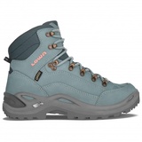 Lowa Renegade GTX Mid Damen eisblau/lachs 39,5