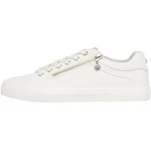 s.Oliver Sneaker Reißverschluss Weiß Damen 38