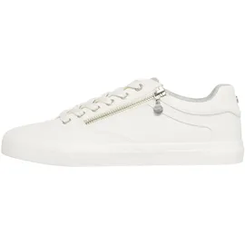 s.Oliver Sneaker Reißverschluss Weiß Damen 38