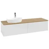 Villeroy & Boch Antao Waschtischunterschrank 1600x360x500mm L37051GF mit Beleuchtung FK/AP: GF/1