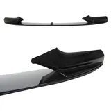 Front Spoiler Ansatz Lippe StoÃstange Performance Look schawarz glänzend passend für F10 F11 mit ABE passend für BMW 5er F10 Limo 01/10-06/13 + F11 Touring 04/10-