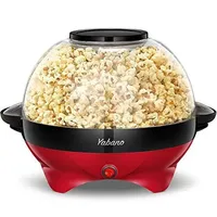 Yabano Popcornmaschine für Zuhause, Maker Machine mit Zucker & Öl, Abnehmbare Heizfläc...