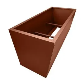 Gutta Valenta 200 x 90 x 80 cm rostiges Eisen