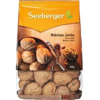 Seeberger Walnüsse Jumbo ganze Nüsse, mit Schale, naturbelassen, 500g