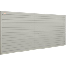 Vevor 8er-Set Wandpanel Werkzeugwand 243,8x129,1cm Wandpaneel WPC Werkzeughalter Organizer, Lamellenwand Slatwall Stecktafel Pegboard Wandhalterung Ideal für Werkstatt Lager Keller Werkbank Garage