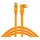Tether Tools TetherPro USB-Datenkabel für USB-C an USB-C Right Angle - orange