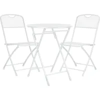 Balkonset Estera weiß