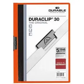 Durable Schnellhefter Duraclip A4 Orange