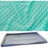 Matte Für Einen Meerschweinchen- Oder Kaninchenkäfig 52x79 Wasserfest Mint