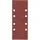 Bosch Schleifblatt-Set 93 x 230 mm 25-teilig Körnung 80